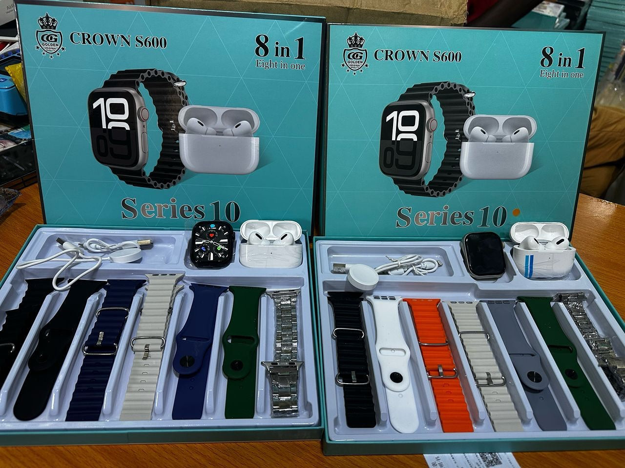 CrownS600SmartwatchSeries10_8in1_PremiumSmartwatch_AirPodsCombowolforapk