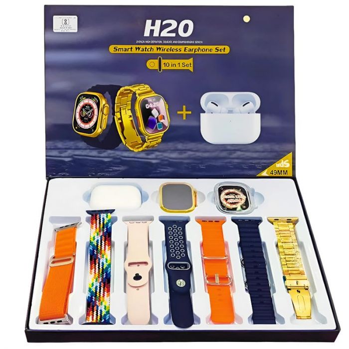 H20UltraSmartWatch_10in1_49mmSmartwatch_WirelessEarbudsCombowolforapk