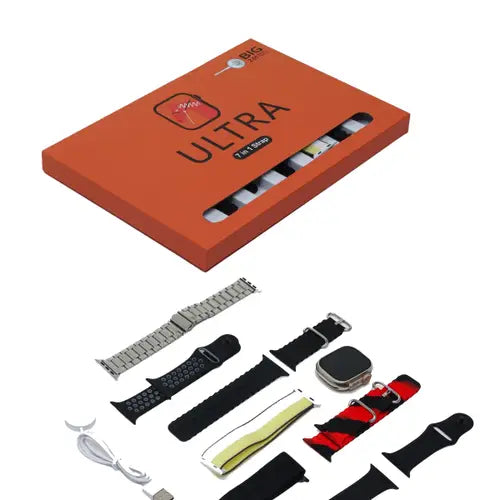Ultra7-in-1SmartwatchBluetoothCalling_FitnessTracker_7Straps_IP68Waterproofwolforapk