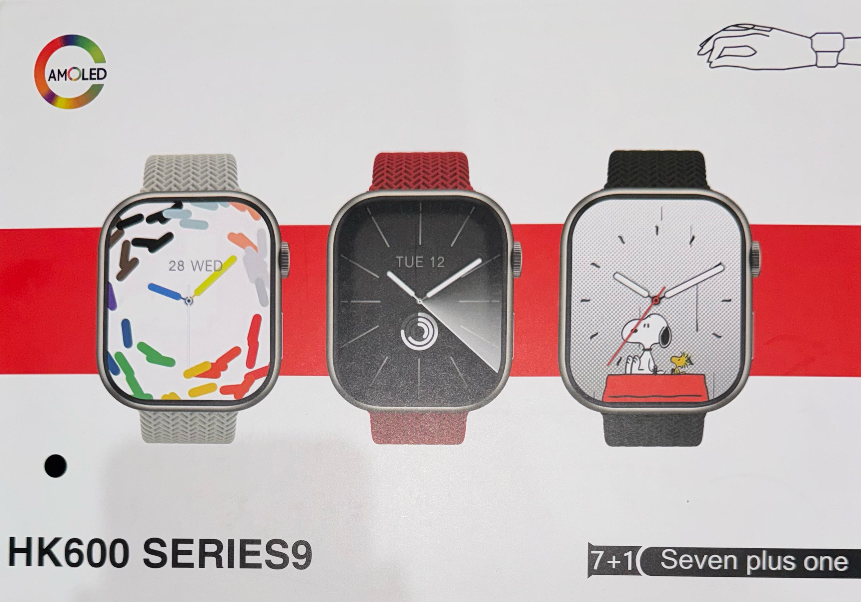 Series 9 7IN1 SILICON Watch – The Ultimate Smartwatch Experience!