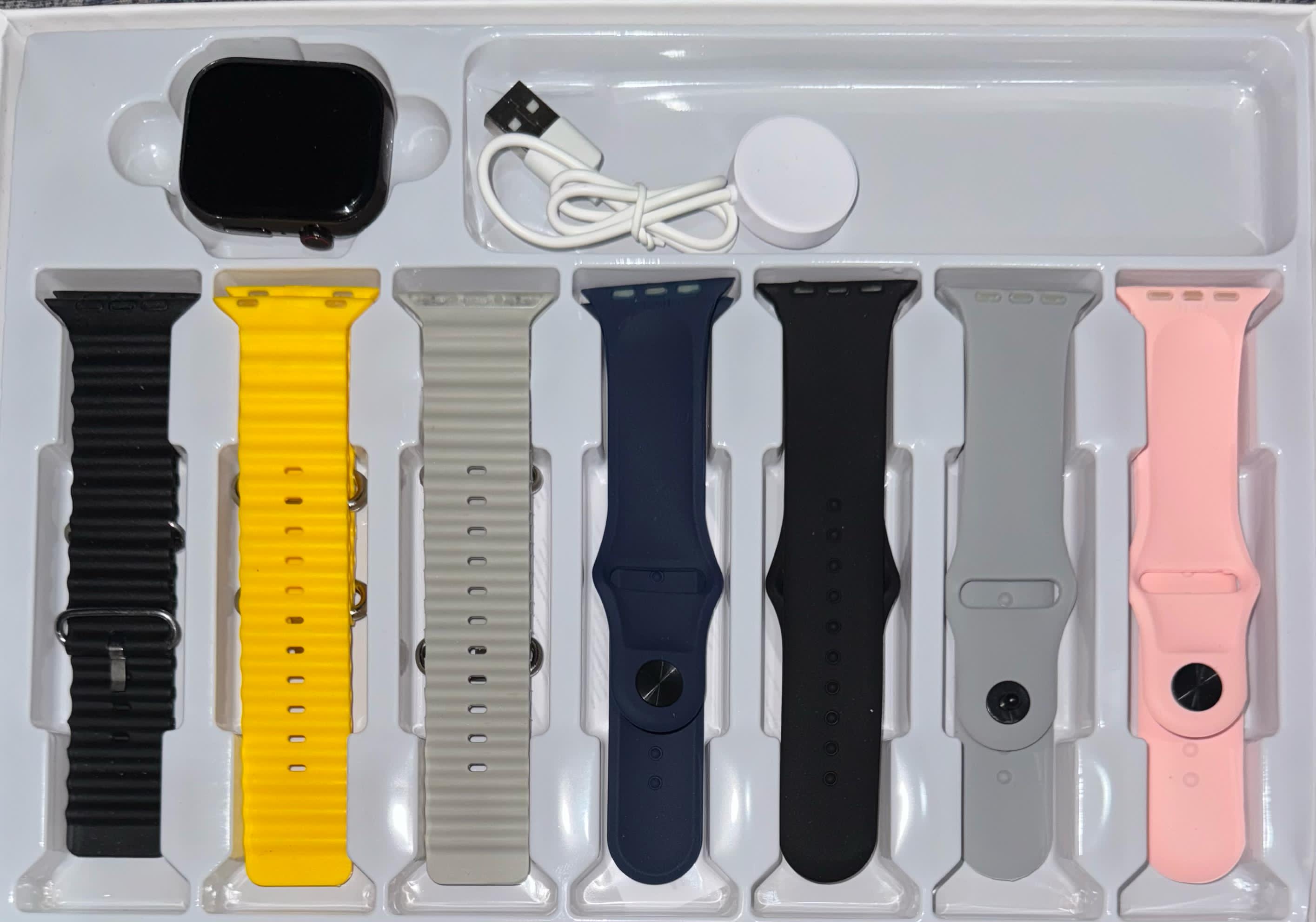 Series 9 7IN1 SILICON Watch – The Ultimate Smartwatch Experience!