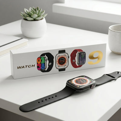 Series 9 Smartwatch | 45mm Space Aluminum with Black Sport Band