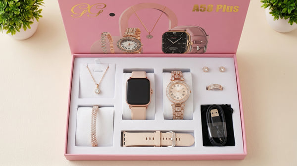 A58 Plus Smartwatch | 2.02" HD Big Screen & Premium Design